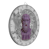 Play-toh! and the Jittery exozoa of Dartboard Dartbord (Voorkant Links)