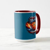 Play With Heart Basketball Motivational Combo Mug Mok (Voorkant rechts)