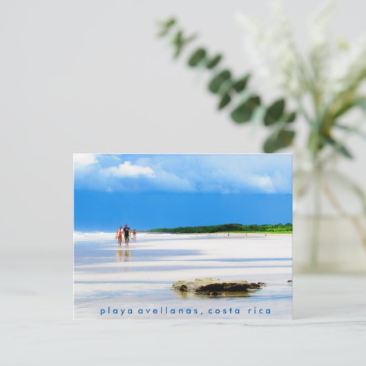 Playa Avellanas Beach Briefkaart (Staand voorkant)