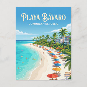 Playa Bávaro Dominicaanse Republiek Briefkaart