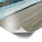 Playa Blanca Costa Rica Foto Afdruk (Hoek)