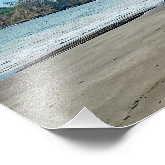 Playa Blanca Costa Rica Foto Afdruk (Hoek)