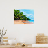 Playa Blanca Poster (Keuken)