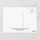 Playa Blanca, Promenade, Lanzarote Briefkaart (Achterkant)