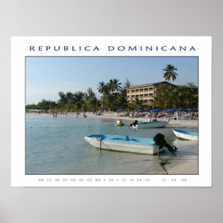 Playa Boca Chica Poster