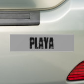 Playa Bumpersticker (Op auto)