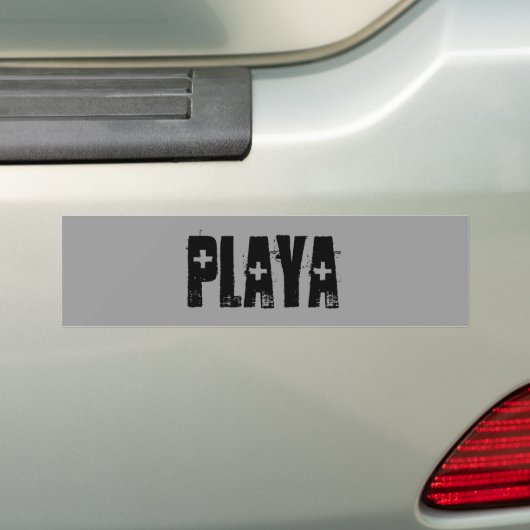 Playa Bumpersticker (Op auto)