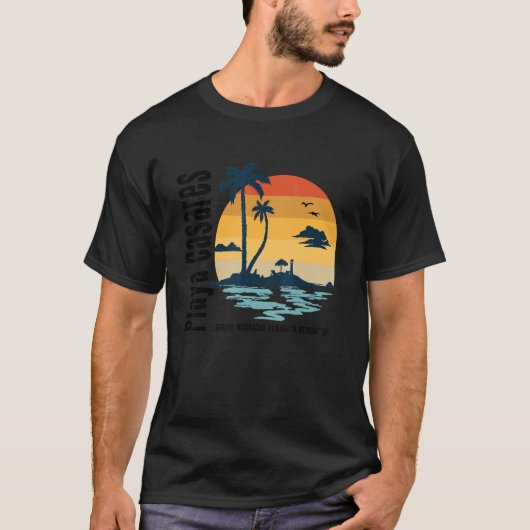 Playa Casares Beach Carazo Nicaragua T-shirt (Voorkant)