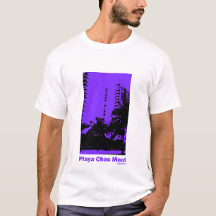 Playa Chac Mool Cancun Mexico T-shirt
