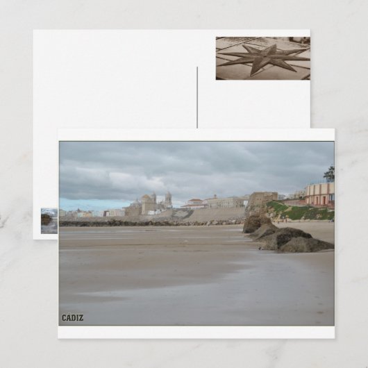 Playa de Cádiz Briefkaart (Voorkant / Achterkant)