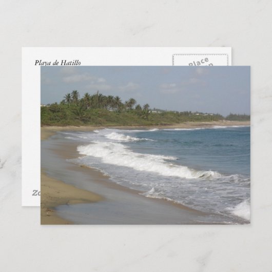 Playa de Hatillo Briefkaart (Voorkant / Achterkant)