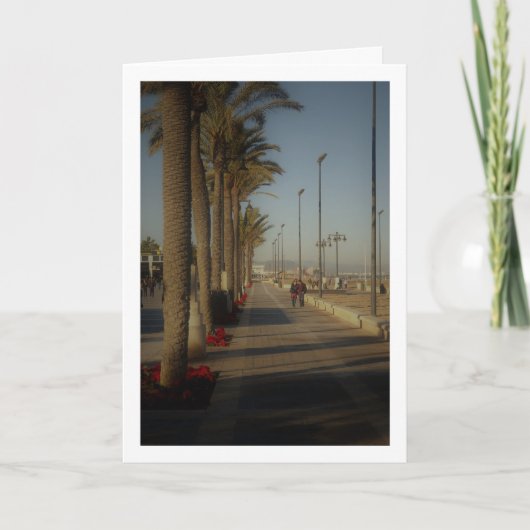 Playa de la Malvarrosa de Valencia Kaart (Voorkant)