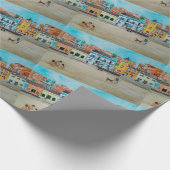 Playa de la Malvarrosa Painting by Alfred Fox Cadeaupapier (Hoek)