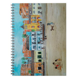 Playa de la Malvarrosa Schilderij door Alfred Fox Notitieboek