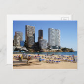 Playa de Levante de Benidorm Briefkaart (Voorkant / Achterkant)