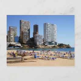 Playa de Levante de Benidorm Briefkaart
