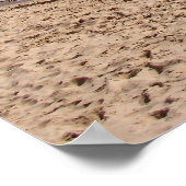 Playa de Levante de Benidorm, España Poster (Hoek)