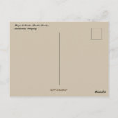 Playa de Pocitos, Montevideo, Uruguay Briefkaart (Achterkant)