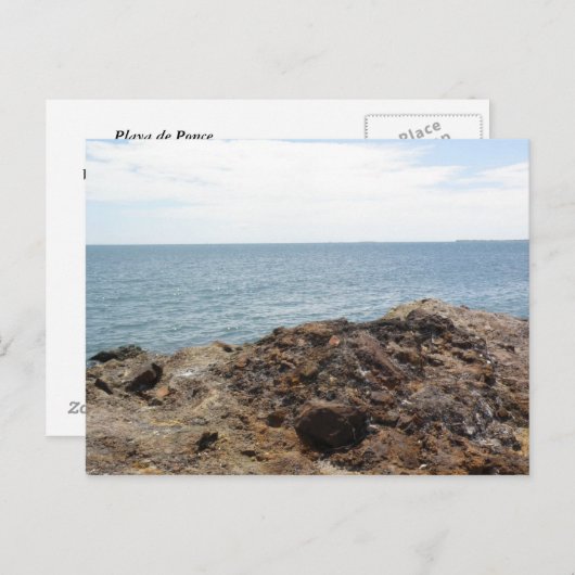 Playa de Ponce Briefkaart (Voorkant / Achterkant)