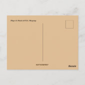 Playa de Punta del Este Uruguay Briefkaart (Achterkant)