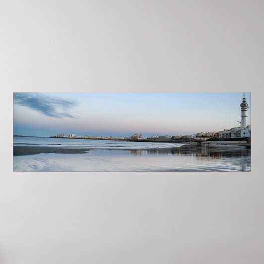 Playa de Santa María del Mar, Cádiz Poster (Voorkant)