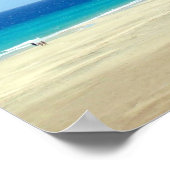 Playa de Sotavento - Fuerteventura Poster (Hoek)