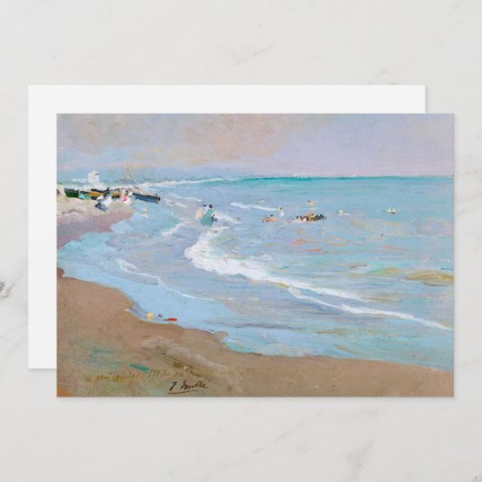 Playa de Valencia | Joaquín Sorolla (Voorkant / Achterkant)
