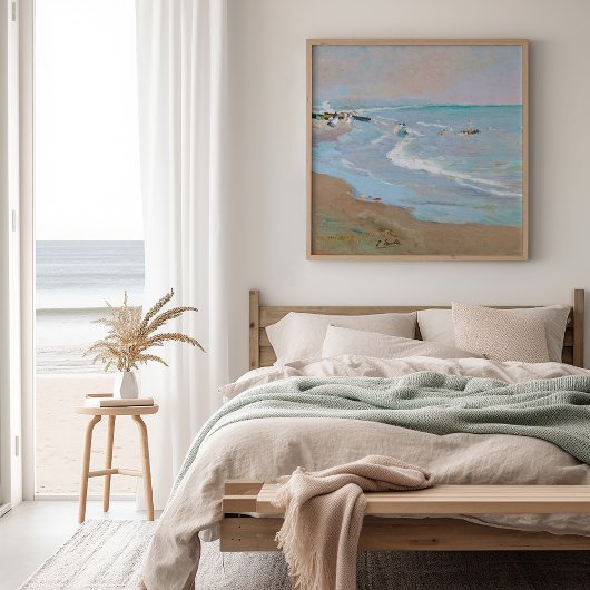 Playa de Valencia | Joaquín Sorolla Poster