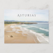 Playa de Xagó, Asturië, Spanje Kustreis Briefkaart (Voorkant)