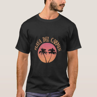 Playa Del Car Mexico Caribbean Travel T-shirt
