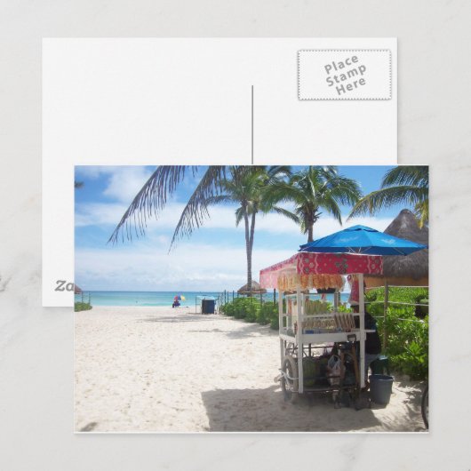 Playa Del Carmen Briefkaart (Voorkant / Achterkant)