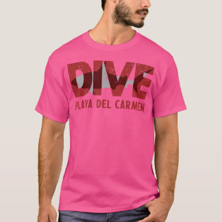 Playa del Carmen Duik Mexico Shark Diving T-shirt
