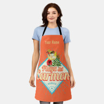 Playa del Carmen Mexico Retro Cocktail 