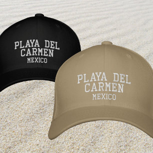 Playa del Carmen Mexico strand vakantie outfit Geborduurde Pet