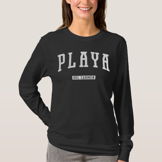 Playa del Carmen Mexico T-shirt (Voorkant)