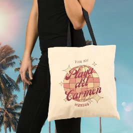 Playa del Carmen MX souvenir mode strand Tote Bag