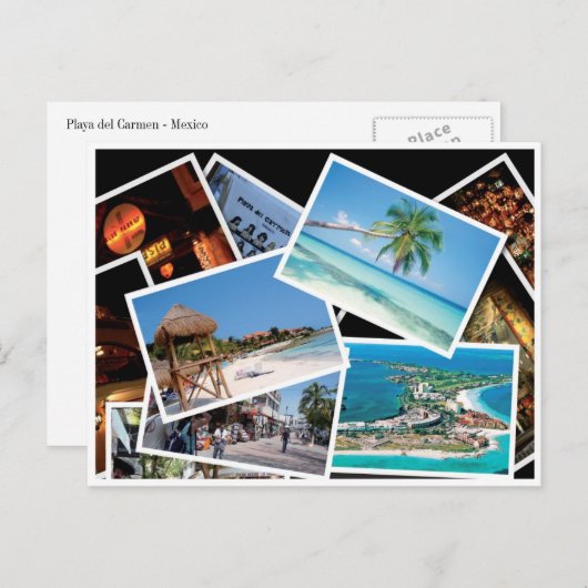 Playa del Carmen - Postkaart (Voorkant / Achterkant)