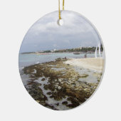 Playa del Carmen, Quintana Roo Mexico Keramisch Ornament (Links)