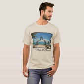 Playa del Carmen Standbeeld Riviera Maya Cancun T-shirt (Voorkant volledig)