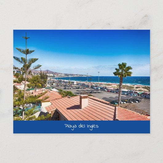Playa del Ingles Briefkaart (Voorkant)