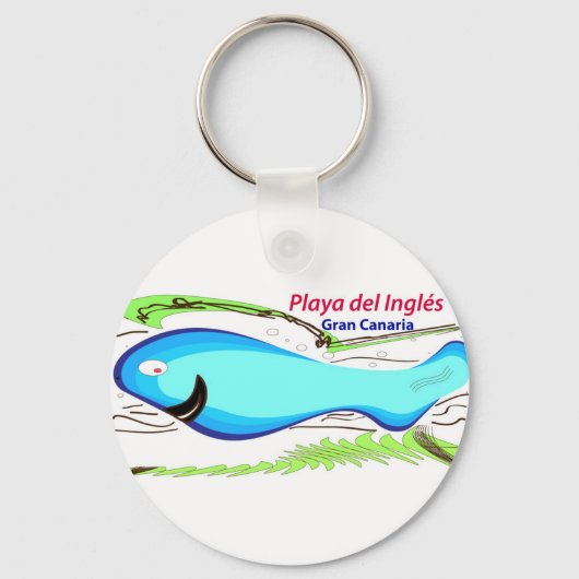 Playa del Ingles Gran Canaria Sleutelhanger (Voorkant)
