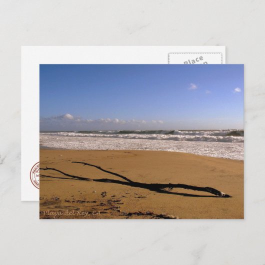 Playa del Rey Breakers - Mike Izzo Briefkaart (Voorkant / Achterkant)