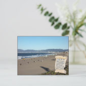 PLAYA DEL REY   Een uniek gebied naast de Stille O Briefkaart (Staand voorkant)