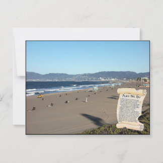 PLAYA DEL REY   Een uniek gebied naast de Stille O Briefkaart