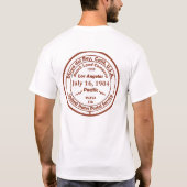 Playa del Rey is geboren in juli 1902 T-shirt (Achterkant)