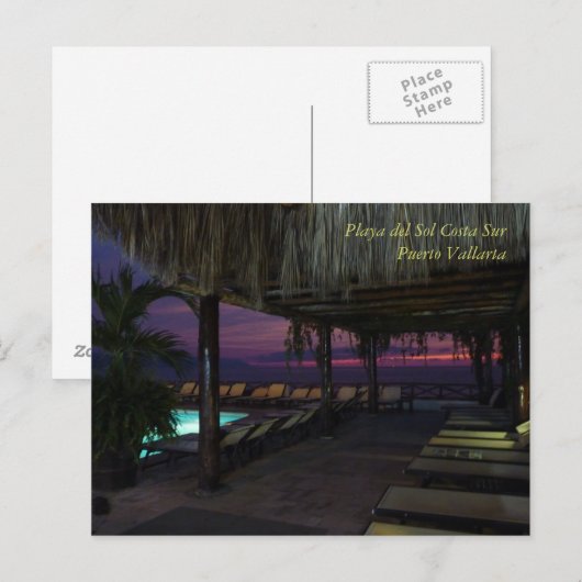 Playa del Sol Costa Sur Briefkaart (Voorkant / Achterkant)