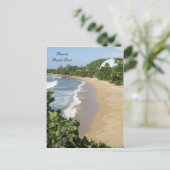 Playa en Rincon Puerto Rico Briefkaart (Staand voorkant)