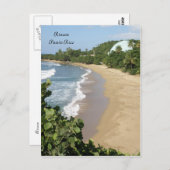 Playa en Rincon Puerto Rico Briefkaart (Voorkant / Achterkant)