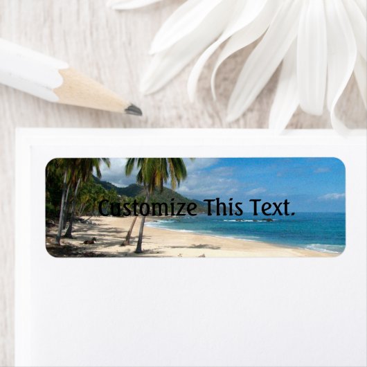 Playa Los Caballos Blue Etiket (Insitu)