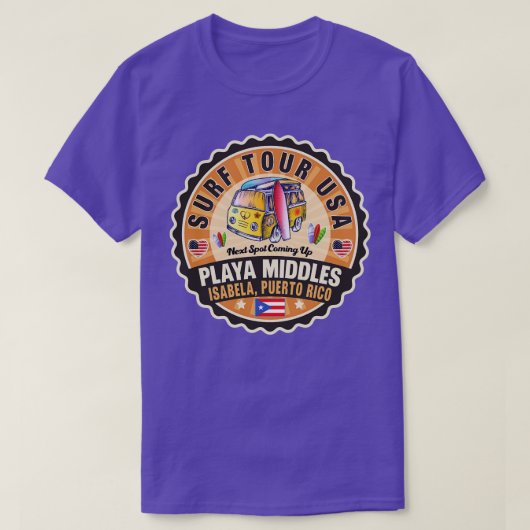 Playa Middles Isabela Puerto Rico 2 T-shirt (Design voorkant)